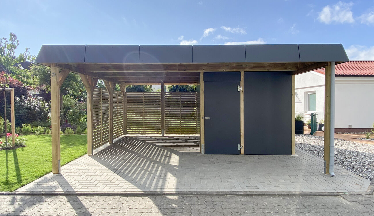 Carport Frontansicht